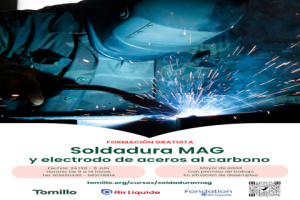 Imagen Curso. Soldadura MAG y electrodo de aceros al carbono