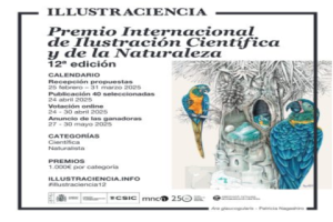 Imagen Premio Internacional de Ilustración Científica y de Naturaleza, IIlustraciencia 2025